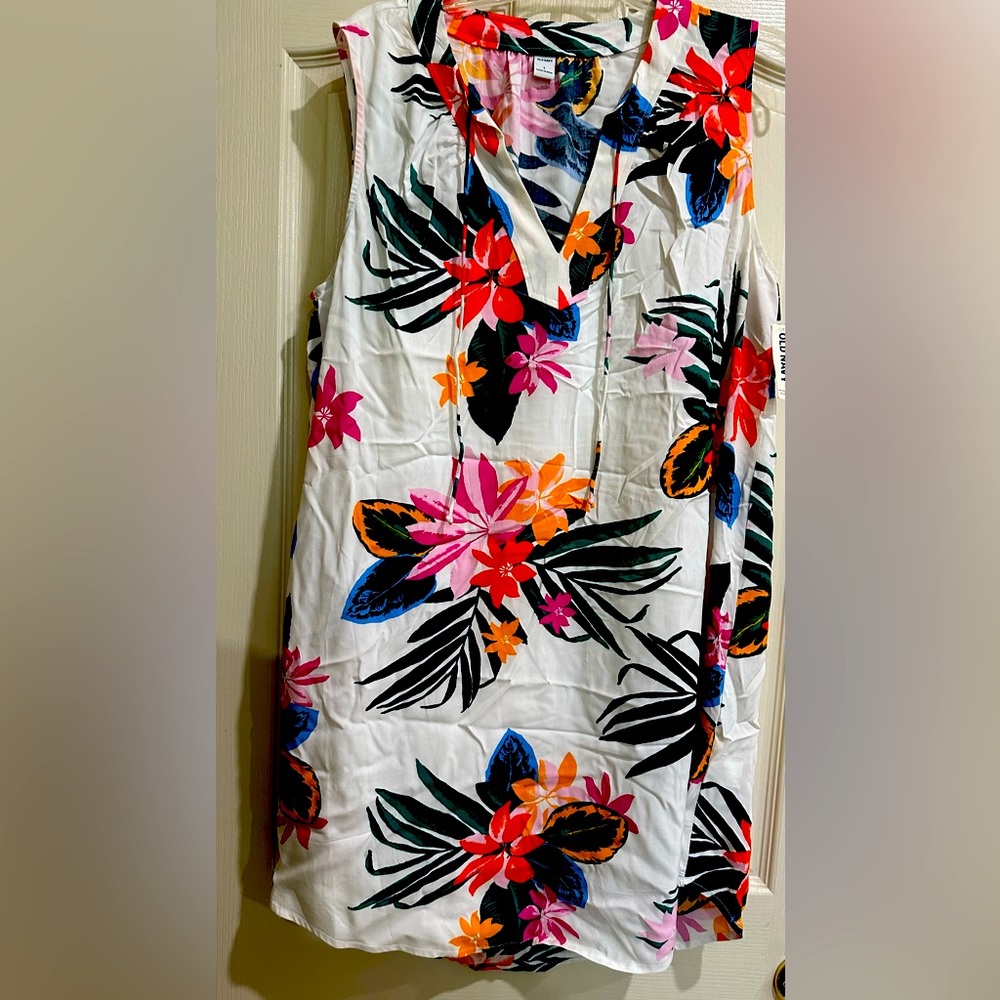 New Old Navy Summer floral mini dress